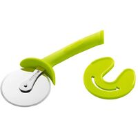 SCANPAN SPECTRUM SOFT TOUCH PIZZA CUTTER WITH SHEATH - GREEN COLOUR BRAND NEW