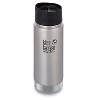 KLEAN KANTEEN INSULATED WIDE 16OZ 473ML STAINLESS BPA FREE WATER BOTTLE SAVE 