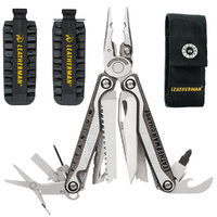LATEST 2018 Leatherman CHARGE TTI + PLUS MultiTool Knife + Sheath + Bit Kit AUTHAUSDEALER