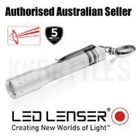 LED LENSER P3 AFS TORCH WHITE WITH KEY CHAIN & POCKET CLIP ZL1058  FREE SHIPPING