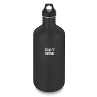 KLEAN KANTEEN CLASSIC 64oz 1900ml BPA FREE WATER BOTTLE - SHALE BLACK