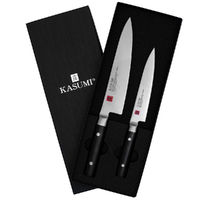 KASUMI 2 Piece Knife Set Gift Boxed 15cm Utility & 20cm Chef's Japanese 78225