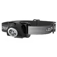 LED LENSER SEO 7R Head Torch Rechargeable Headlamp - BLACK 220 Lumens