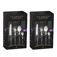 New Scanpan Spectrum 32pc Kitchen Cutlery Set 32 Piece - BLACK