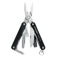 New Leatherman SQUIRT PS4 BLACK Stainless Multi Tool w/ Scissors Plier Knife