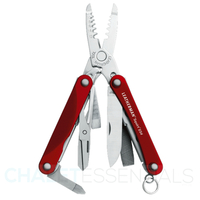 New Leatherman SQUIRT ES4 9in1 Multi Tool Electrician W/Wire Strippers - Red *AUTH AUS DEALER*