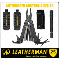 Leatherman Black WAVE Multi-Tool + Molle Sheath + 42 Bit Kit + Bit Extender *AUTHAUSDEALER*