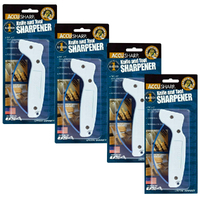 ACCUSHARP 4 Pack Knife & Tool Sharpener Pull Thru 47KS Made in USA Kitchen Knives Tools