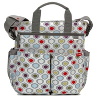 NEW SKIP HOP DUO SIGNATURE NAPPY DIAPER BABY BAG W/ CHANGING MAT - MULTI POD SKIPHOP