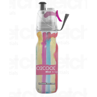 NEW 02 COOL MIST 'N' SIP 20oz 590ml DRINK BOTTLE WATERCOLOUR 02COOL O2COOL