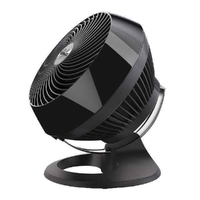 Vornado Vortex 660 Floor Fan & Room Air Circulator - Black Gloss 