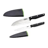 Wiltshire 2pc Staysharp Duo Triple Rivet Santoku & Utility Knife Set 41437