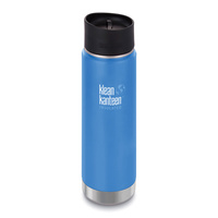 KLEAN KANTEEN 592ml 20oz INSULATED WIDE PACIFIC SKY BLUE Water Coffee Soup Bottle