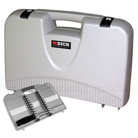 NEW F DICK FDICK Knife Carry Case Lockable GREY Chef Cook FREE SHIPPING
