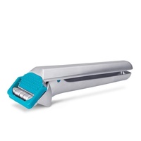 New Dreamfarm GARJECT Garlic Press Self Peel Scrap BLUE