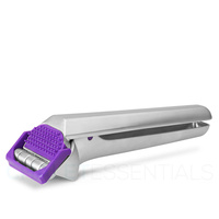 New Dreamfarm GARJECT Garlic Press Self Peel Scrap PURPLE