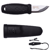 MORAKNIV Eldris Neck Pocket Outdoor Knife W/ Fire Starter Kit YKM12629 BLACK
