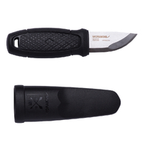 Morakniv Eldris Stainless Steel Outdoor Knife & Sheath - Black YKM12647