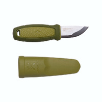 Morakniv Eldris Stainless Steel Outdoor Knife & Sheath - Green YKM12651