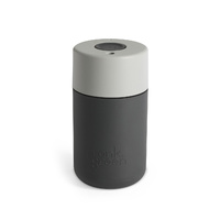 New FRANK GREEN 340ml 12oz TITANIUM COOL GREY Smart Reuseable Coffee Cup Tea