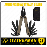 Leatherman REBAR COYOTE Stainless Steel Multi Tool & Nylon Sheath *AUTHAUSDEALER*