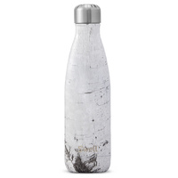 New SWELL S'WELL INSULATED 500ml WHITE BIRCH Stainless Steel Bottle Tea Coffee Water Soup