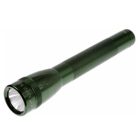 NEW GREEN MAGLITE 2AA FLASHLIGHT  MADE IN USA "FREE POSTAGE"