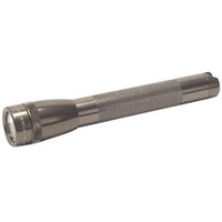 MAGLITE 2AA FLASHLIGHT GREY MADE IN USA "FREE POSTAGE"