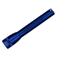 MAGLITE 2AA FLASHLIGHT BLUE MADE IN USA "FREE POSTAGE"