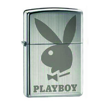 Zippo PLAYBOY BUNNY VERTICAL 24308 Genuine Street Cigar Cigarette Lighter