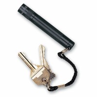 NEW MAGLITE BLACK SOLITAIRE FLASHLIGHT MADE IN USA