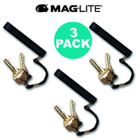 NEW MAGLITE BLACK 3 X SOLITAIRE FLASHLIGHT MADE IN USA