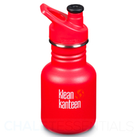 NEW KLEAN KANTEEN KID 355ML 12OZ SPORTS LADDER TRUCK RED BPA FREE WATER BOTTLE SAVE !
