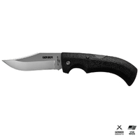 New Gerber Gator Clip Point Fine Plain Edge Folding Knife - 46069