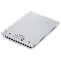 NEW SOEHNLE PAGE COMFORT 100 5KG / 1G CAPACITY DIGITAL KITCHEN SCALE SILVER 61502