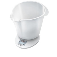 Soehnle Roma Plus 5kg Capacity Digital Kitchen Scale - White 65857
