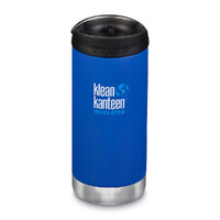 Klean Kanteen Insulated TKWide 12oz / 355ml with Cafe Cap - Deep Surf