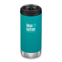 KLEAN KANTEEN INSULATED TKWIDE 12OZ / 355ML WITH CAFE CAP - EMERALD BAY