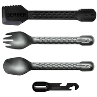 GERBER COMPLEAT SPATULA AND TONG ESSENTIALS ONYX 31003464 CAMPING TOOL
