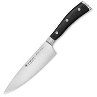 Wusthof Classic Ikon 16cm Cook's Knife - Black