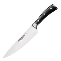 Wusthof Classic Ikon 20cm Cook's Knife - Black