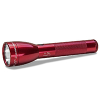 NEW MAGLITE 2C Cell ML50L RED LED Flashlight Made in USA
