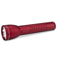 NEW MAGLITE 2D Cell ML300LX CRIMSON RED LED Flashlight Made in USA