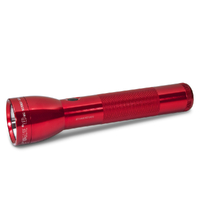 NEW MAGLITE 2D Cell ML300L RED LED Flashlight Made in USA