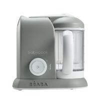 New BEABA Babycook Baby Food Processor Solo GREY Steam Cook Blend