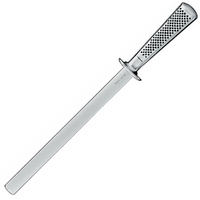 New GLOBAL Knives Diamond Sharpening Steel 26cm Knife Sharpener G-38