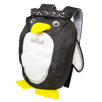 New TRUNKI PaddlePak Waterproof Medium Swim Backpack - PENGUIN