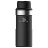 STANLEY CLASSIC Insulated 350ml 12oz BLACK Trigger Action Travel Mug