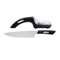 New Scanpan Classic Cook's Knife 20cm & 3 Step Sharpener Set