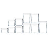 CLICKCLACK 10 Piece Pantry Starter Pack Air Tight Containers 10pc